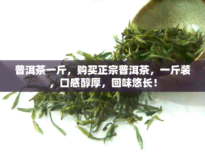 普洱茶一斤，购买正宗普洱茶，一斤装，口感醇厚，回味悠长！