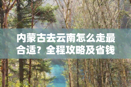 内蒙古去云南怎么走最合适？全程攻略及省钱建议！