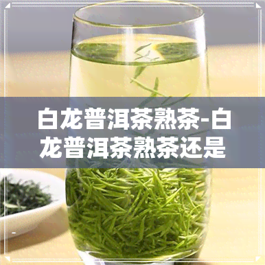 白龙普洱茶熟茶-白龙普洱茶熟茶还是生茶