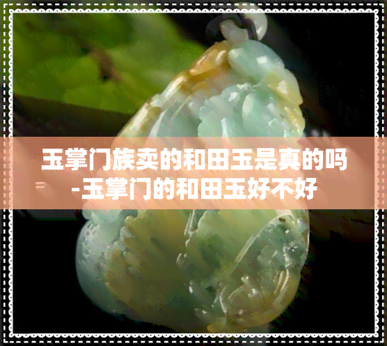 玉掌门族卖的和田玉是真的吗-玉掌门的和田玉好不好