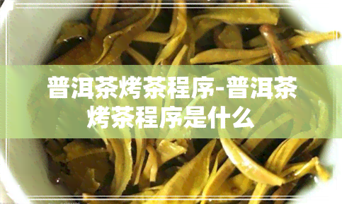 普洱茶烤茶程序-普洱茶烤茶程序是什么