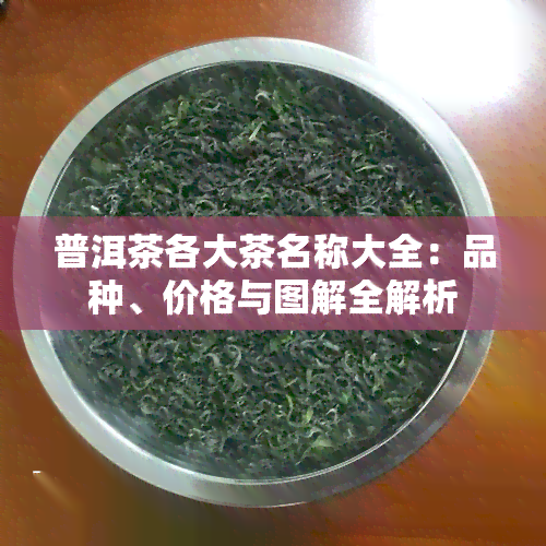 普洱茶各大茶名称大全：品种、价格与图解全解析