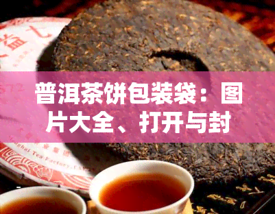 普洱茶饼包装袋：图片大全、打开与封口方法、茶包装款式