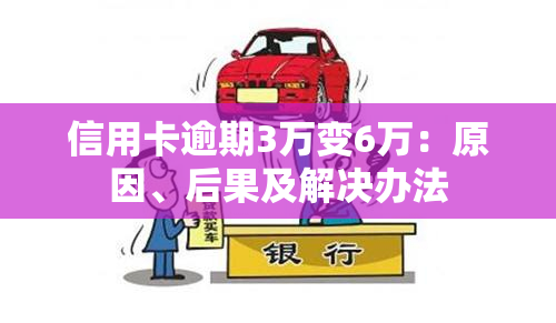 信用卡逾期3万变6万：原因、后果及解决办法