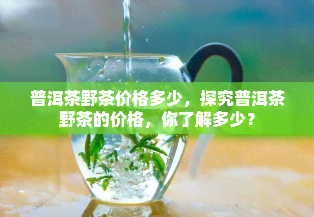 普洱茶野茶价格多少，探究普洱茶野茶的价格，你了解多少？