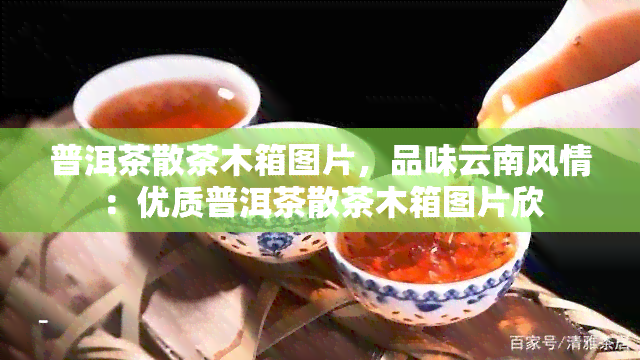 普洱茶散茶木箱图片，品味云南风情：优质普洱茶散茶木箱图片欣