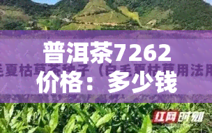 普洱茶7262价格：多少钱一盒？全网比价！