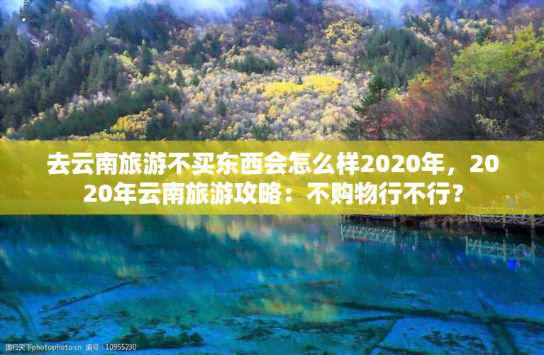 去云南旅游不买东西会怎么样2020年，2020年云南旅游攻略：不购物行不行？