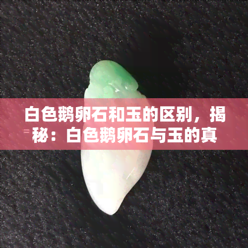 白色鹅卵石和玉的区别，揭秘：白色鹅卵石与玉的真正区别是什么？