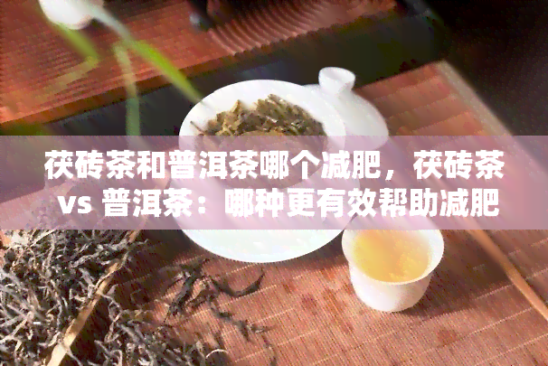 茯砖茶和普洱茶哪个减肥，茯砖茶 vs 普洱茶：哪种更有效帮助减肥？