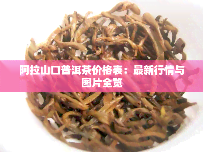 阿拉山口普洱茶价格表：最新行情与图片全览