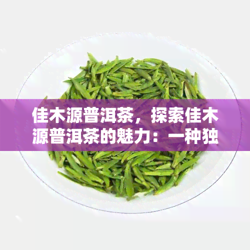 佳木源普洱茶，探索佳木源普洱茶的魅力：一种独特的茶叶体验