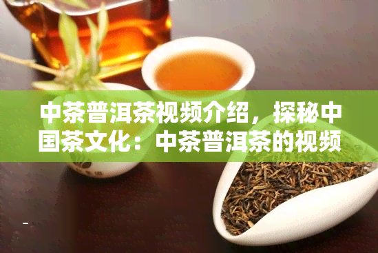 中茶普洱茶视频介绍，探秘中国茶文化：中茶普洱茶的视频介绍