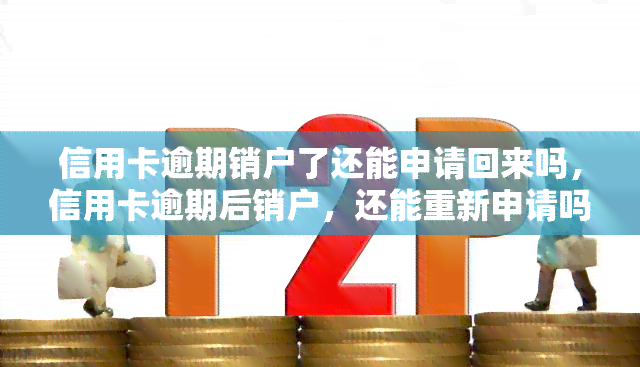 信用卡逾期销户了还能申请回来吗，信用卡逾期后销户，还能重新申请吗？