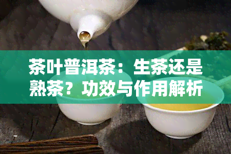 茶叶普洱茶：生茶还是熟茶？功效与作用解析