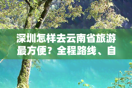 深圳怎样去云南省旅游最方便？全程路线、自驾更佳线路及攻略全在这！