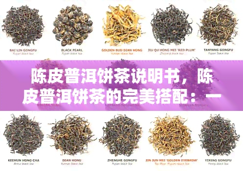 陈皮普洱饼茶说明书，陈皮普洱饼茶的完美搭配：一份详细的使用说明书