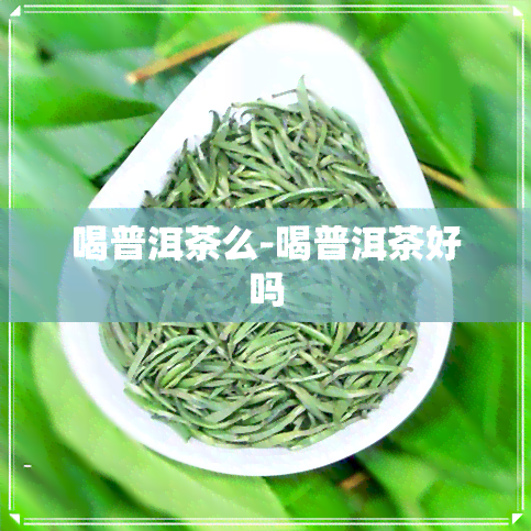 喝普洱茶么-喝普洱茶好吗