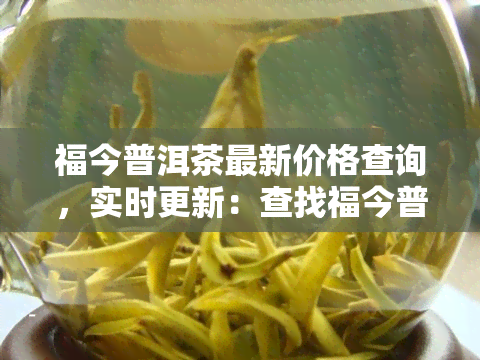 福今普洱茶最新价格查询，实时更新：查找福今普洱茶的最新市场价格