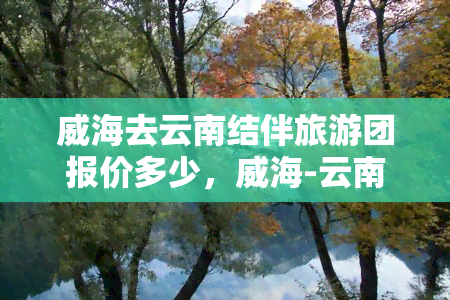 威海去云南结伴旅游团报价多少，威海-云南结伴旅游团报价查询