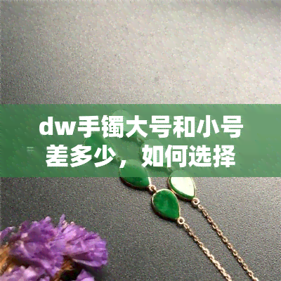 dw手镯大号和小号差多少，如何选择合适的大小？——'dw手镯大号和小号差多少'