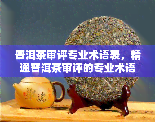 普洱茶审评专业术语表，精通普洱茶审评的专业术语表