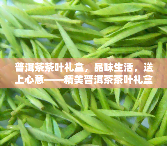 普洱茶茶叶礼盒，品味生活，送上心意——精美普洱茶茶叶礼盒