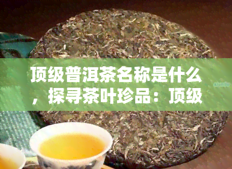 顶级普洱茶名称是什么，探寻茶叶珍品：顶级普洱茶的神秘名字是什么？