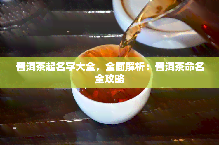 普洱茶起名字大全，全面解析：普洱茶命名全攻略