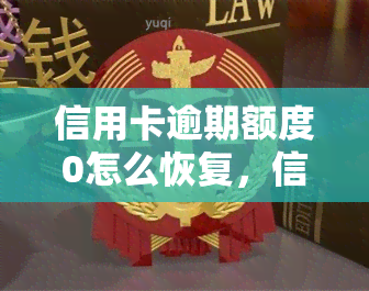 信用卡逾期额度0怎么恢复，信用卡逾期还款：如何恢复额度为0？