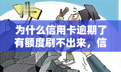 为什么信用卡逾期了有额度刷不出来，信用卡逾期后，为何仍有额度却无法刷卡消费？