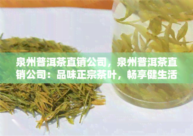 泉州普洱茶直销公司，泉州普洱茶直销公司：品味正宗茶叶，畅享健生活