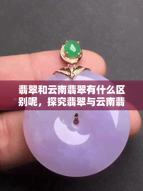 翡翠和云南翡翠有什么区别呢，探究翡翠与云南翡翠的异同之处