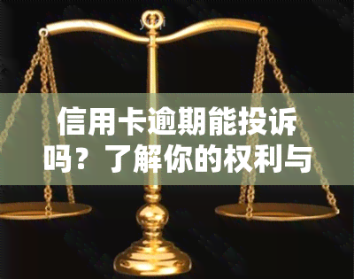 信用卡逾期能投诉吗？了解你的权利与选