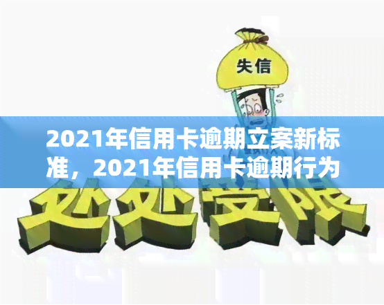 2021年信用卡逾期立案新标准，2021年信用卡逾期行为的新法律标准与立案规定