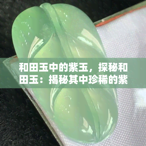 和田玉中的紫玉，探秘和田玉：揭秘其中珍稀的紫玉品种