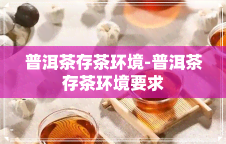 普洱茶存茶环境-普洱茶存茶环境要求