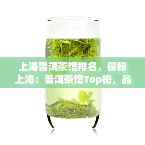 上海普洱茶馆排名，探秘上海：普洱茶馆Top榜，品味醇厚韵味的茶香之旅