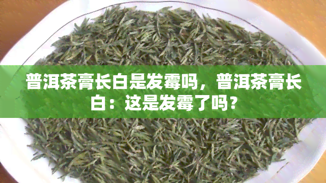 普洱茶膏长白是发霉吗，普洱茶膏长白：这是发霉了吗？