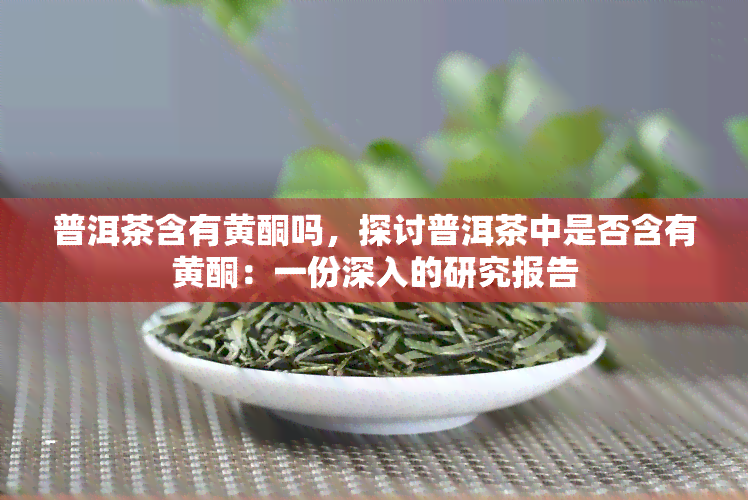 普洱茶含有黄酮吗，探讨普洱茶中是否含有黄酮：一份深入的研究报告