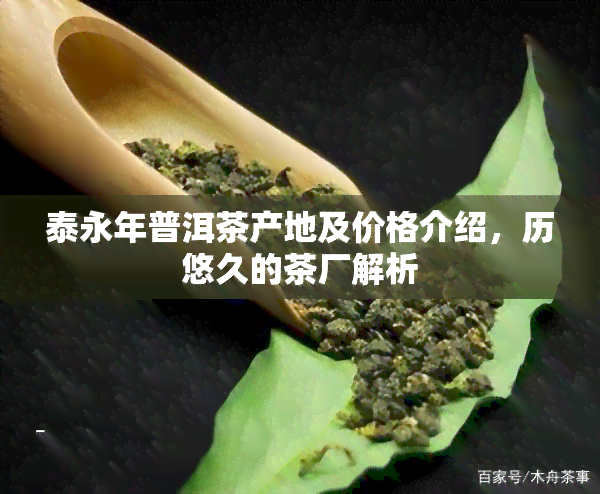 泰永年普洱茶产地及价格介绍，历悠久的茶厂解析