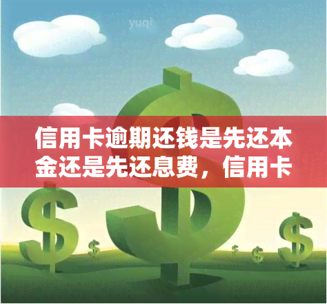 信用卡逾期还钱是先还本金还是先还息费，信用卡逾期还款：应该先还本金还是先还利息？