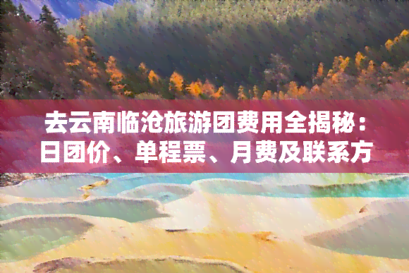 去云南临沧旅游团费用全揭秘：日团价、单程票、月费及联系方式，一份详细攻略帮你省钱省心！