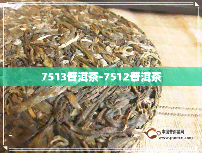 7513普洱茶-7512普洱茶