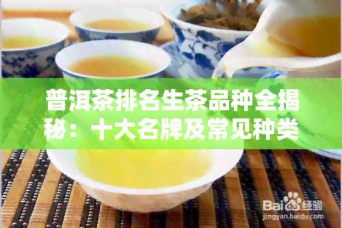 普洱茶排名生茶品种全揭秘：十大名牌及常见种类名称一览