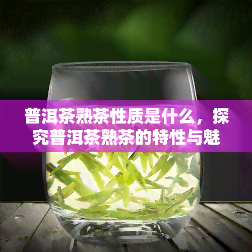 普洱茶熟茶性质是什么，探究普洱茶熟茶的特性与魅力