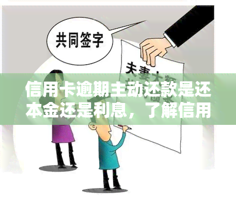 信用卡逾期主动还款是还本金还是利息，了解信用卡逾期还款：主动还款是还本金还是利息？