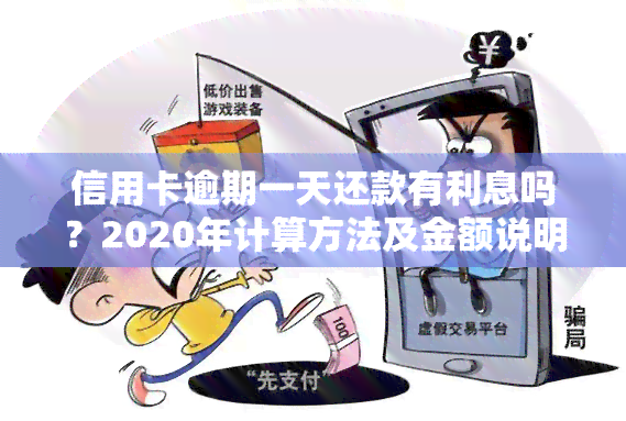 信用卡逾期一天还款有利息吗？2020年计算方法及金额说明