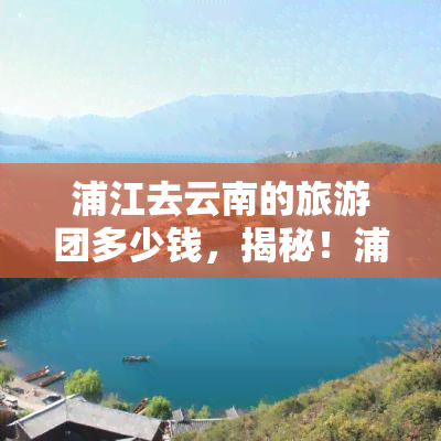 浦江去云南的旅游团多少钱，揭秘！浦江至云南旅游团的最新报价是多少？