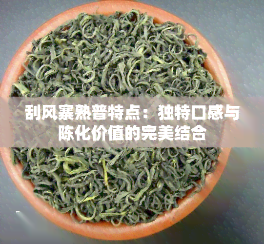 刮风寨熟普特点：独特口感与陈化价值的完美结合